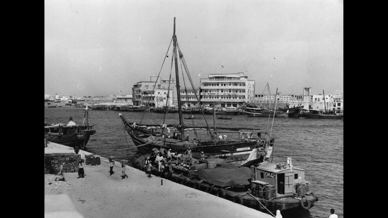 Dubai has a long history of sailing boats trading with Iran, Pakistan, and further afield.