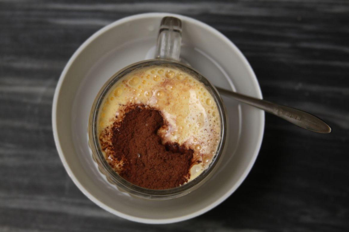 <strong>Cafe Giang: </strong>"Ca phe trúng," or egg coffee, is a Hanoi specialty. A creamy soft, meringue-like egg white foam is perched on dense Vietnamese coffee. While venues across the city now serve it, Cafe Giang claims to have invented it. 