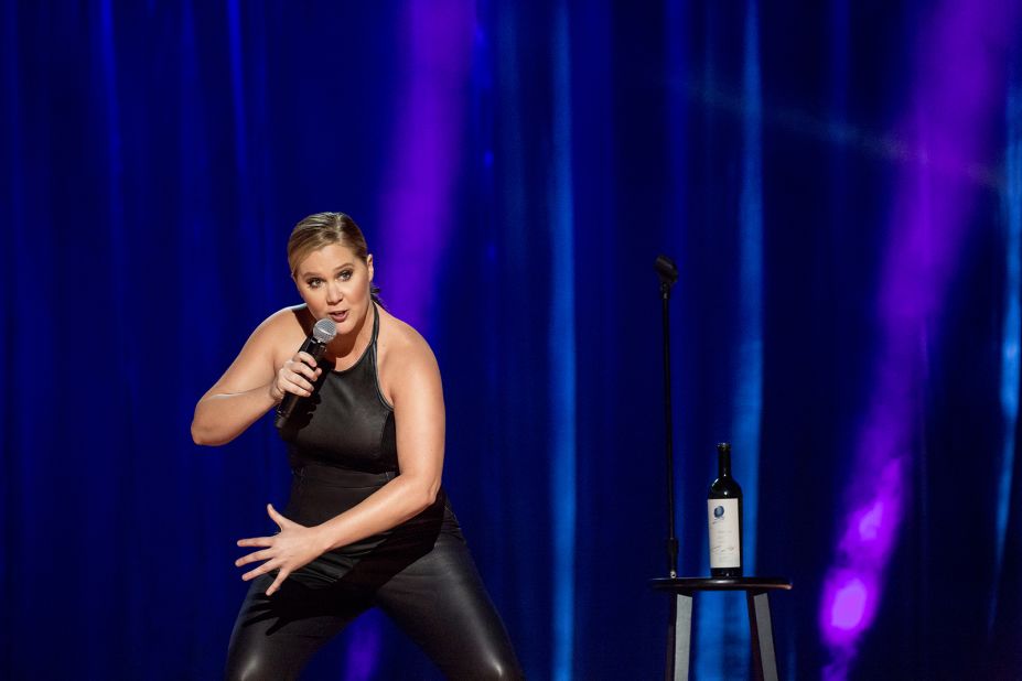 <strong>"Amy Schumer: The Leather Special"</strong> : The comic tackles everything from her love life to binge drinking in her new stand up special. <strong>(Netflix) </strong>