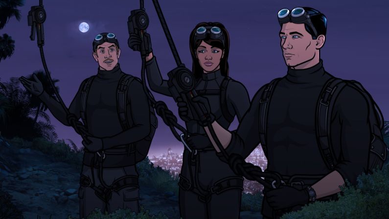 <strong>"Archer" season 7</strong> : This animated series about a bumbling spy is definitely geared more towards adults. <strong>(Netflix, Hulu) </strong>