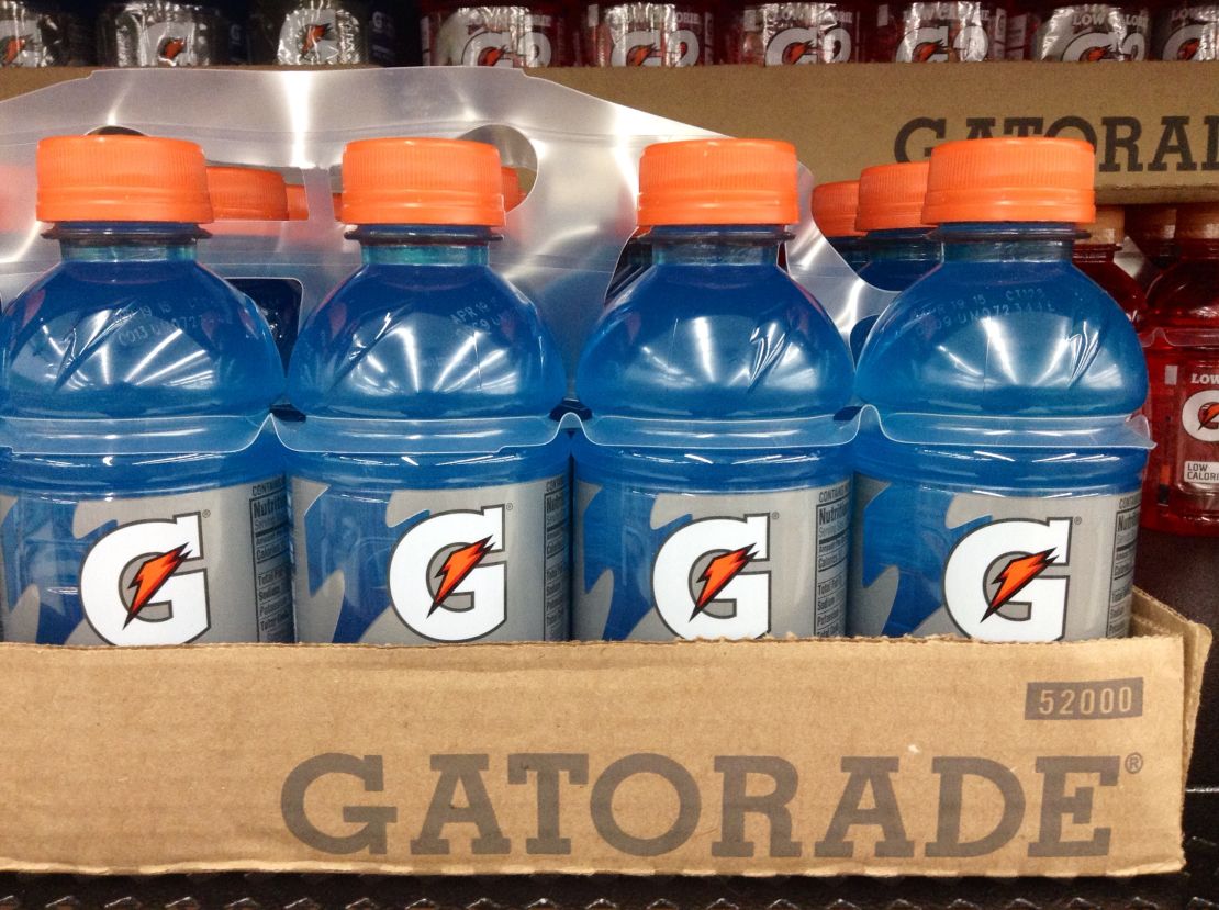  In sports drinks, success is 75%.