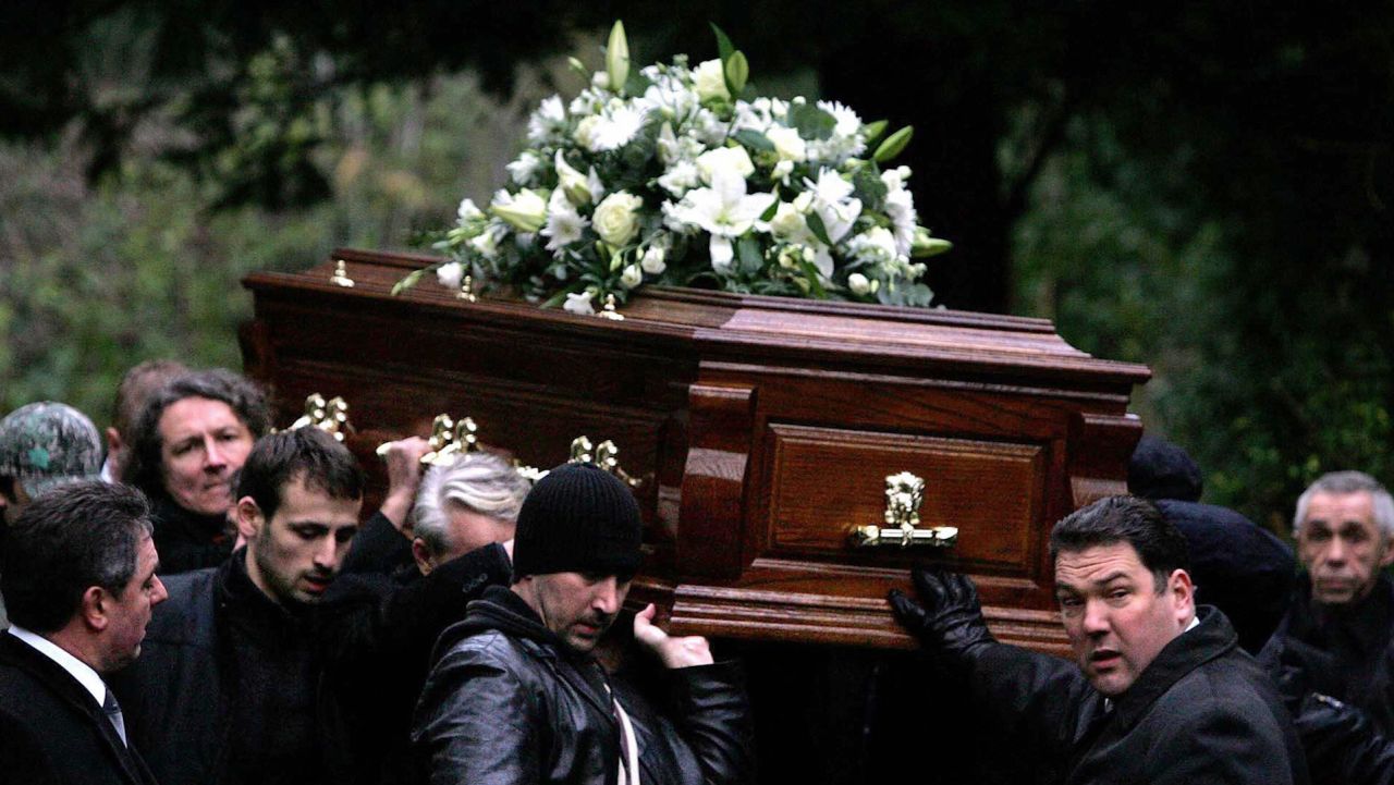 Alexander Litvinenko coffin