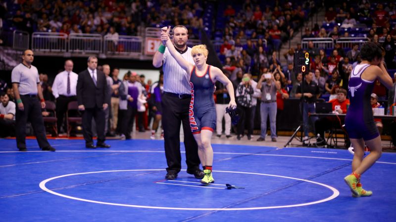 Transgender boy wins girls wrestling championship in Texas photo
