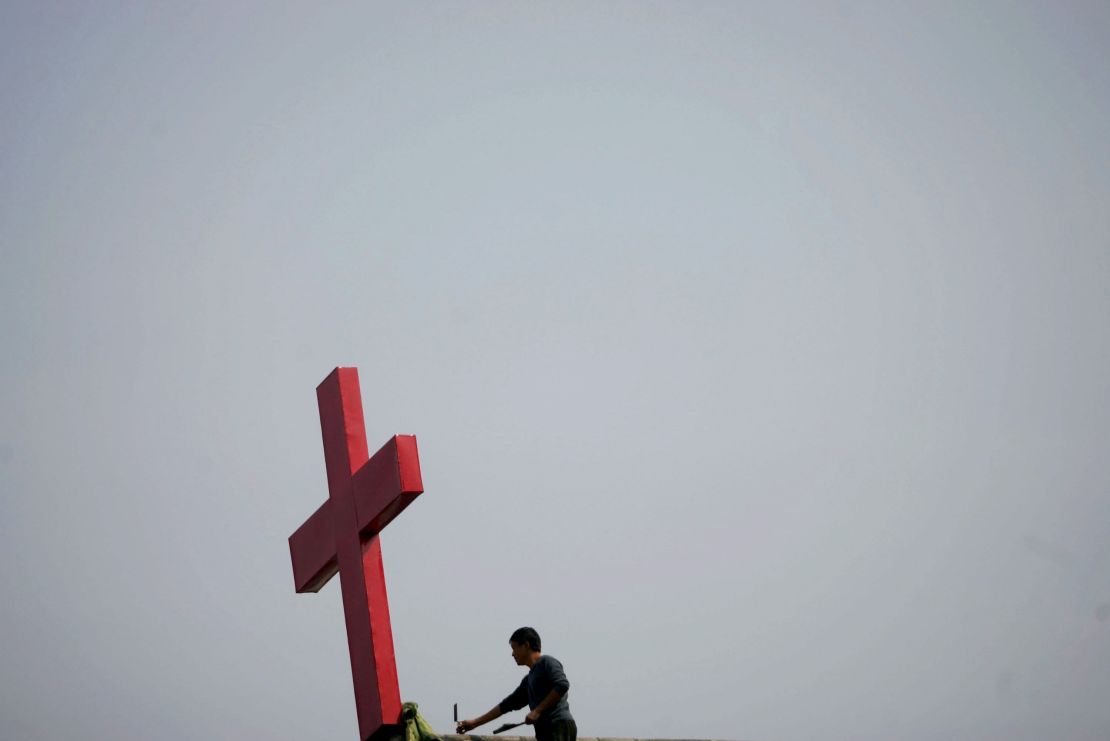 Hundreds of crosses have been removed from churches and buildings across China.