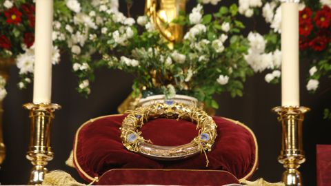 According to the Bible, a crown of thorns was placed on Jesus' head before his crucifixion. Today a number of relics of the crown are venerated by Christians. The one pictured above is held in Paris' Notre Dame Cathedral.