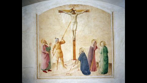 According to the Gospel of John, a Roman soldier pierced Jesus' side with a spear during his crucifixion. A number of relics purporting to be the tip of this "Holy Lance" have surfaced throughout history. Also known as the "Spear of Destiny" and supposedly bestowing supernatural powers on its owner, there are at least three relics at different locations that claim to be part of the original.