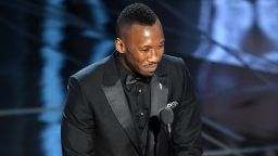 Mahershala Ali accepts Best Supporting Actor for 'Moonlight.'