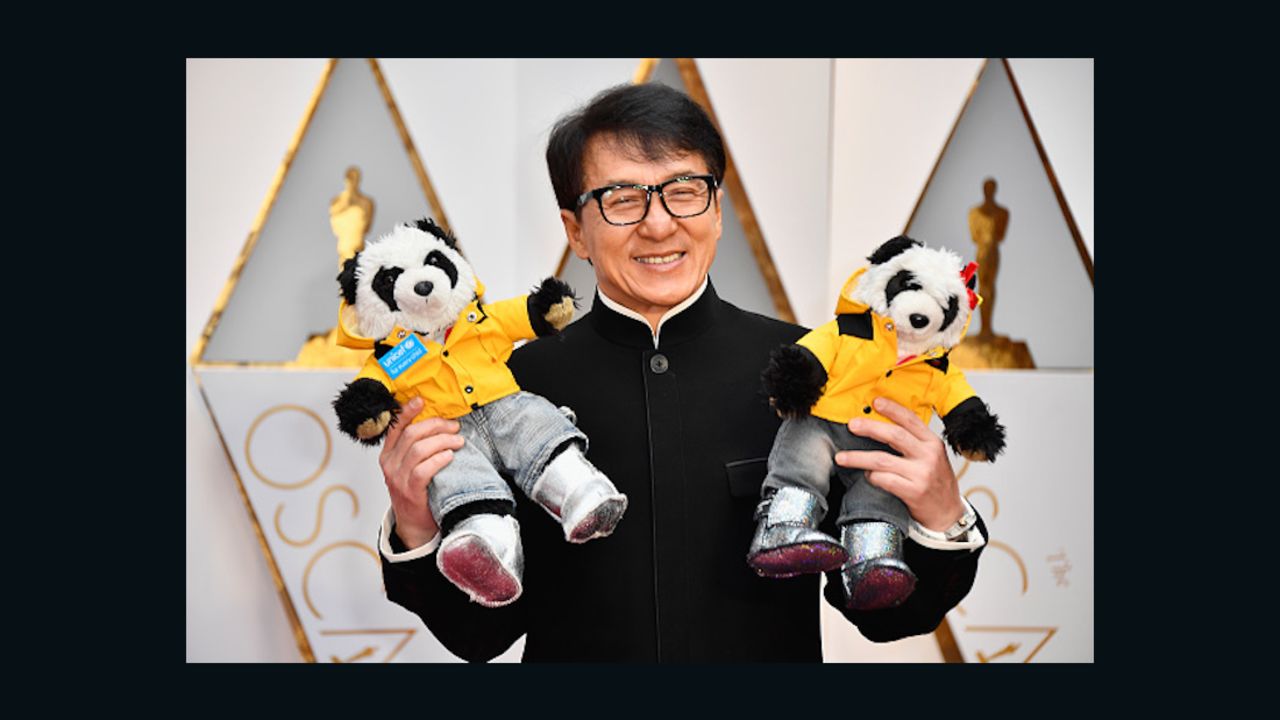 Actor Jackie Chan attends the 89th Annual Academy Awards at Hollywood & Highland Center on February 26, 2017 in Hollywood.