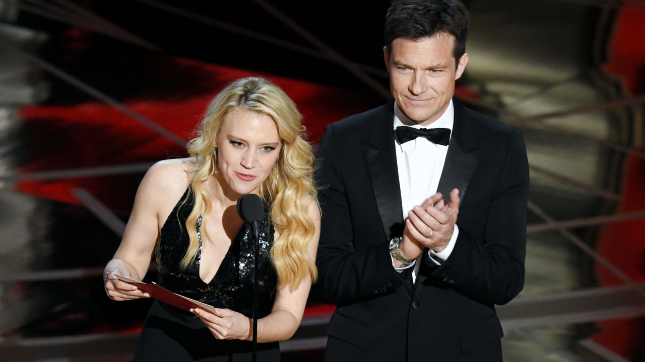 Kate McKinnon and Jason Bateman present the awards for costume design as well as makeup and hairstyling.