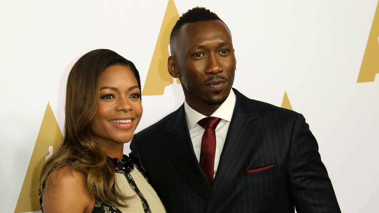 Naomie Harris and Mahershala Ali