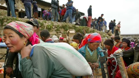Outside magazine reports that more than 5,000 Sherpas now live abroad, half of them in New York.