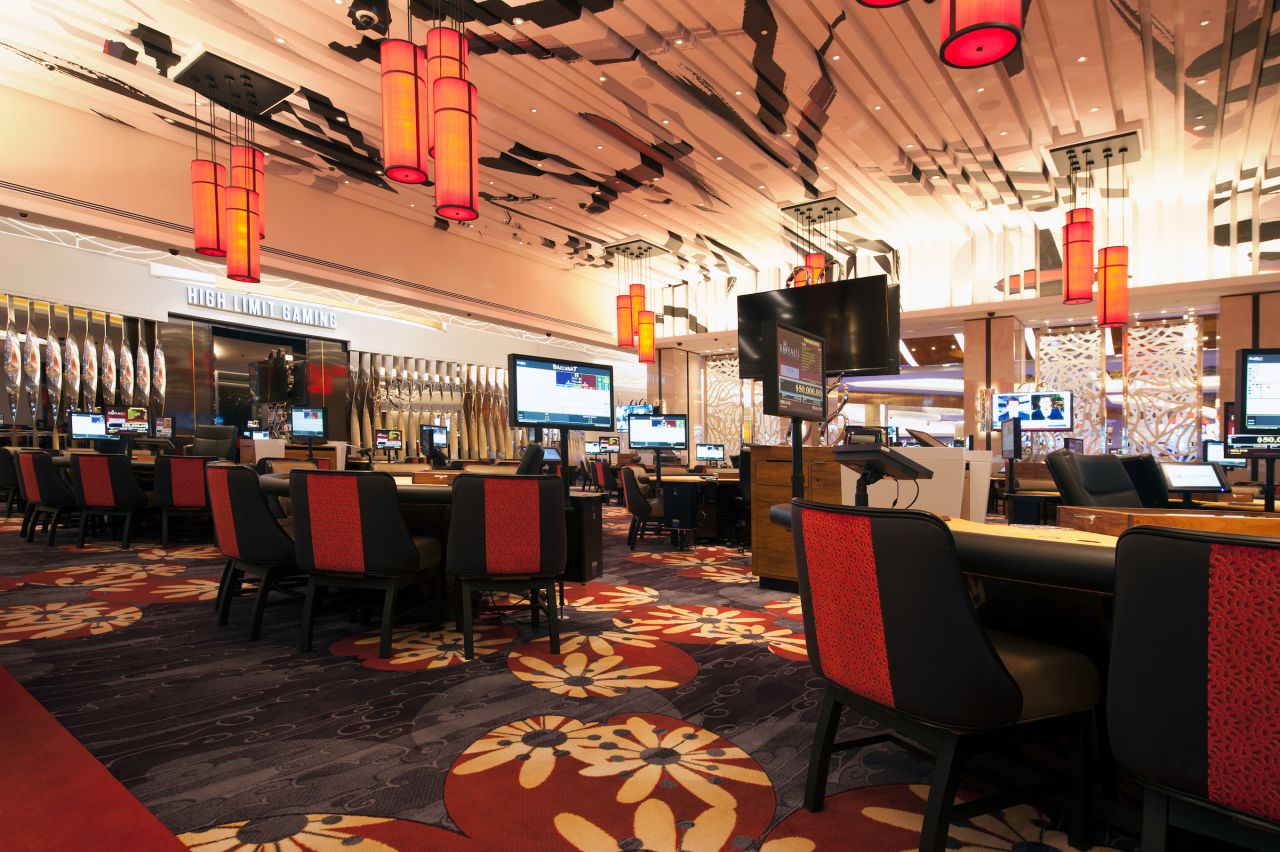 The resort features more than 125,000 feet of gaming space.