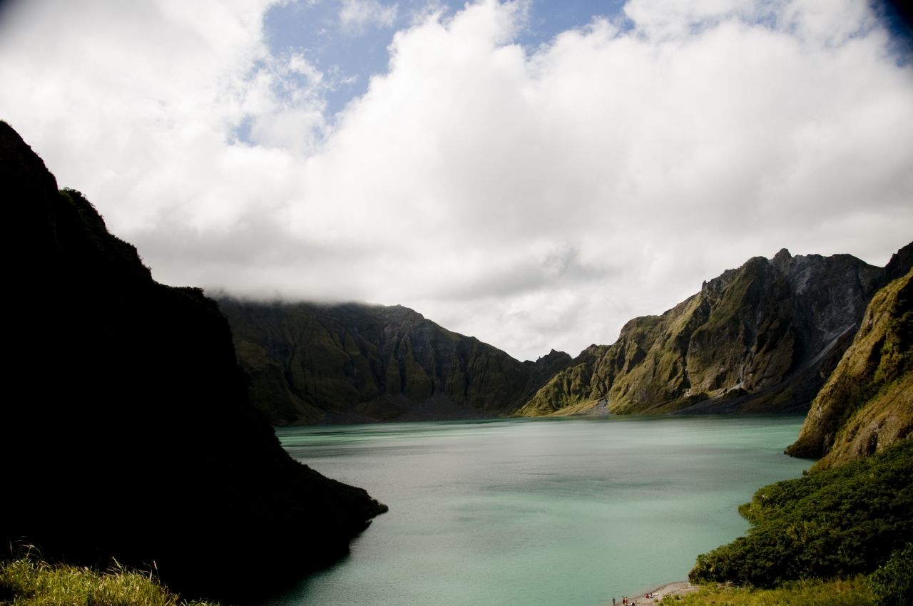 Mount Pinatubo is located on the island of Luzon in the Philippines.