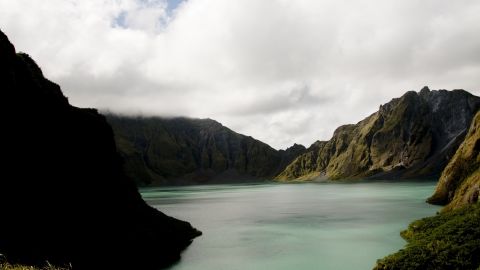 Mount Pinatubo is located on the island of Luzon in the Philippines.
