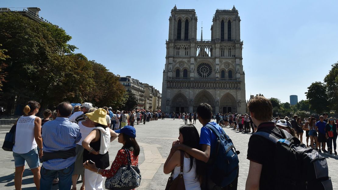 Notre-Dame Cathedral is one of the most famous attractions associated with Victor Hugo's novels.