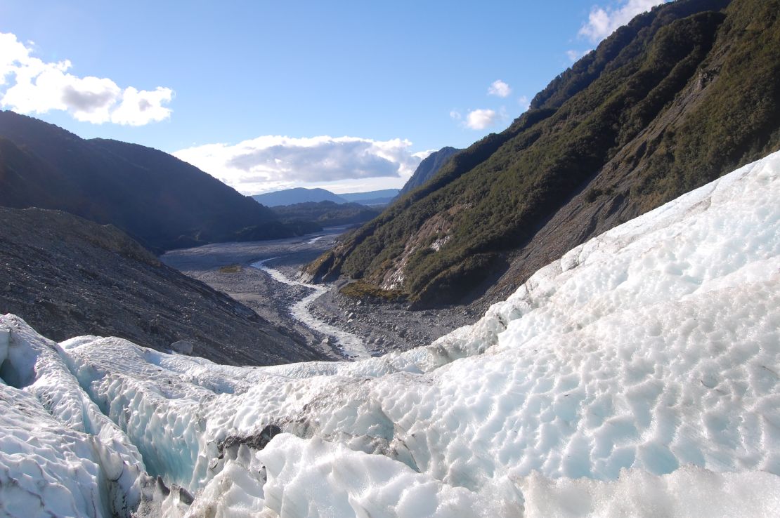 The magnificent Franz Josef Glacier.