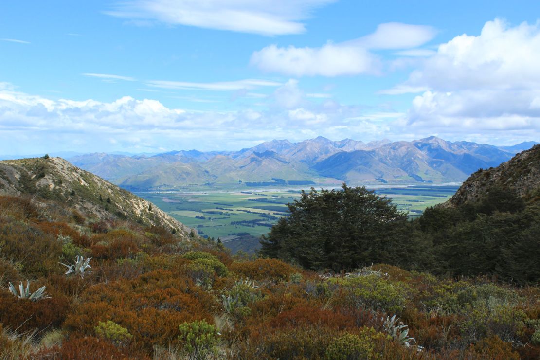 View from Mount Isobel, Hanmer Springs.