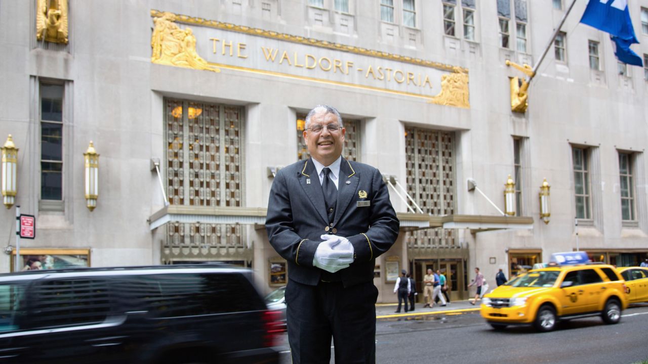 Jilalli Elidrissi worked at the Waldorf Astoria for five decades. 
