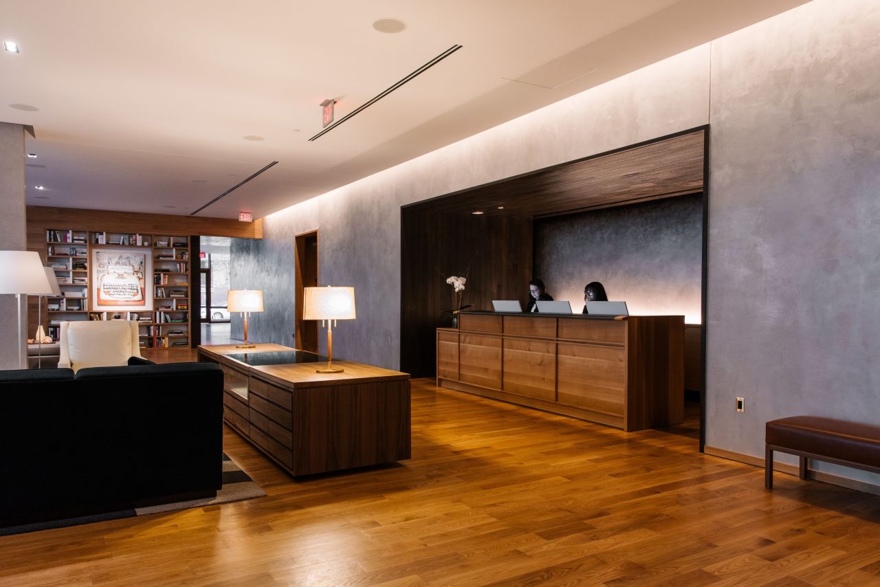 The new hotel, which opened in January, sits on land leased from Drexel University and is within easy reach of the University of Pennsylvania. The Study hotel brand creates relationships with college campuses and customizes spaces to reflect the schools.