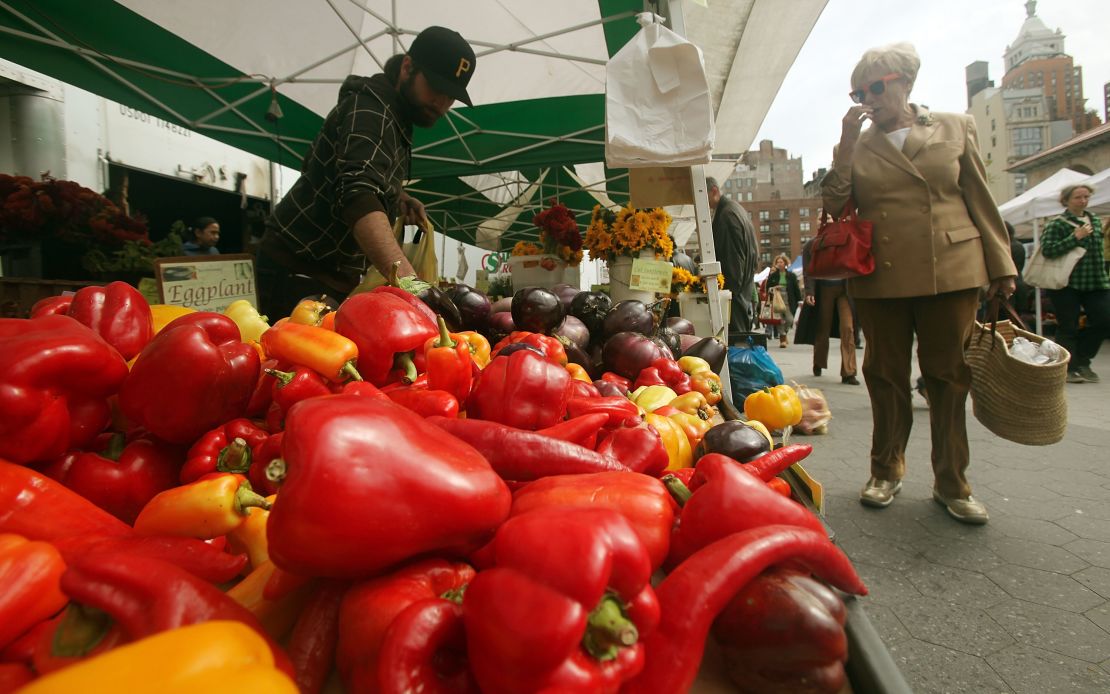 Union Square Farmer's Market is a must-visit in NYC.