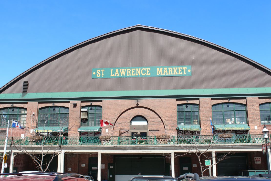 Whatever the weather, exotic vegetables are available in St Lawrence Market.