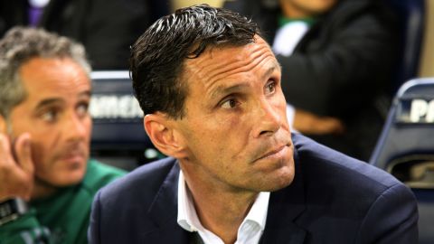 Poyet was appointed by Shenhua just over two weeks after being sacked by Spain's Real Betis.