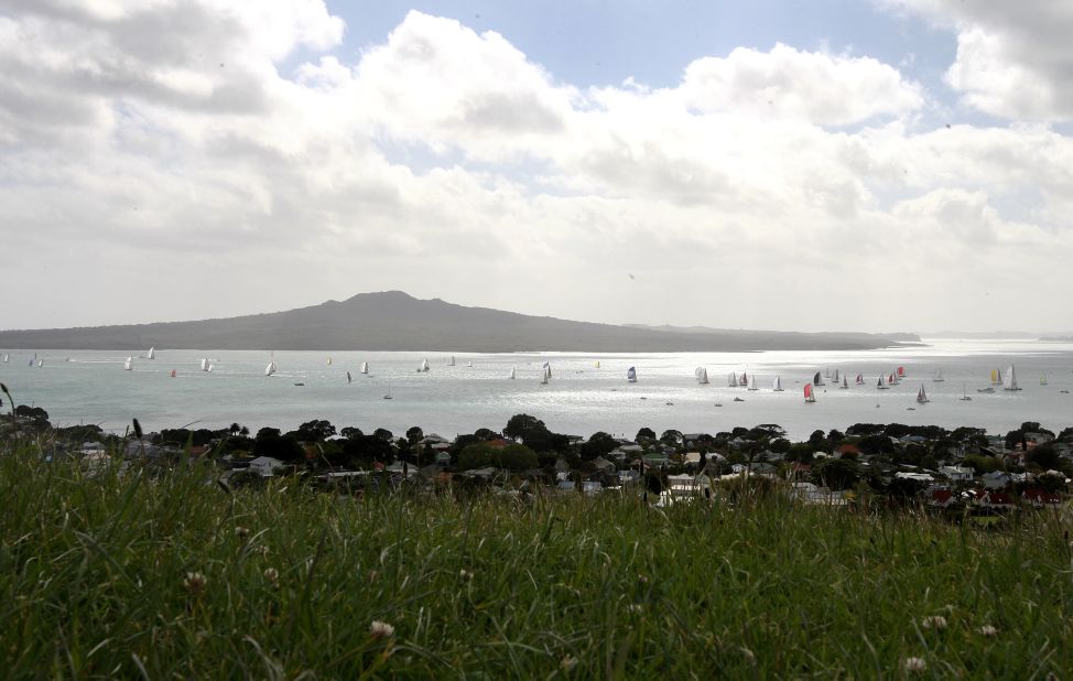 <strong>Rangitoto:</strong> Auckland has been dubbed the "city of sails" because of the many yachts that dot its harbors. The Coastal Classic yacht race, held annually on Labour Day weekend, starts in Auckland's Devonport Wharf and finishes off Russell Wharf in the Bay of Islands. <br />