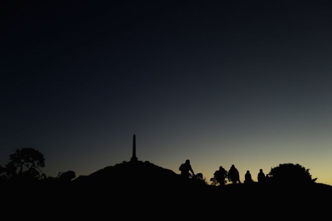 <strong>Maungakiekie/One Tree Hill:</strong> Maungakiekie was named One Tree Hill by European settlers in the 1800s. A grove of native trees, including six pohutukawa and three totaram were planted on this Maori ancestral mountain in 2016. 