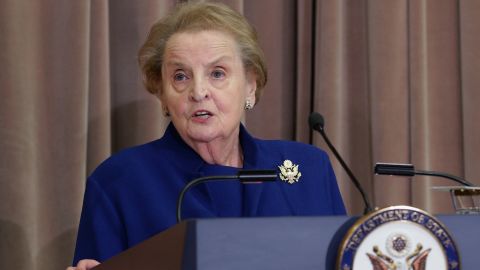 Former US Secretary of State Madeleine Albright