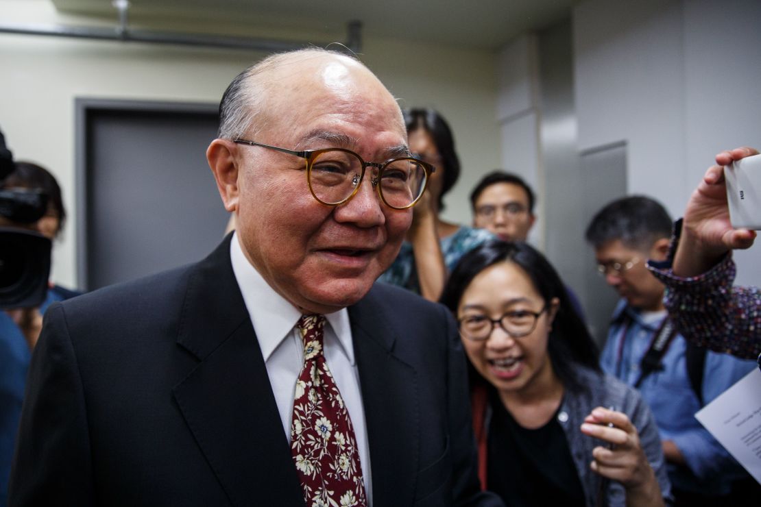Retired judge Woo Kwok-hing was nominated by pro-democrat electors.