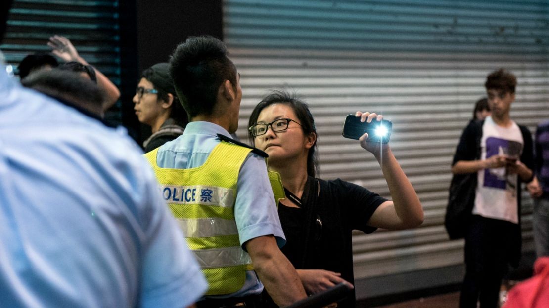 Hong Kong worlds greatest city - anger activated smartphones