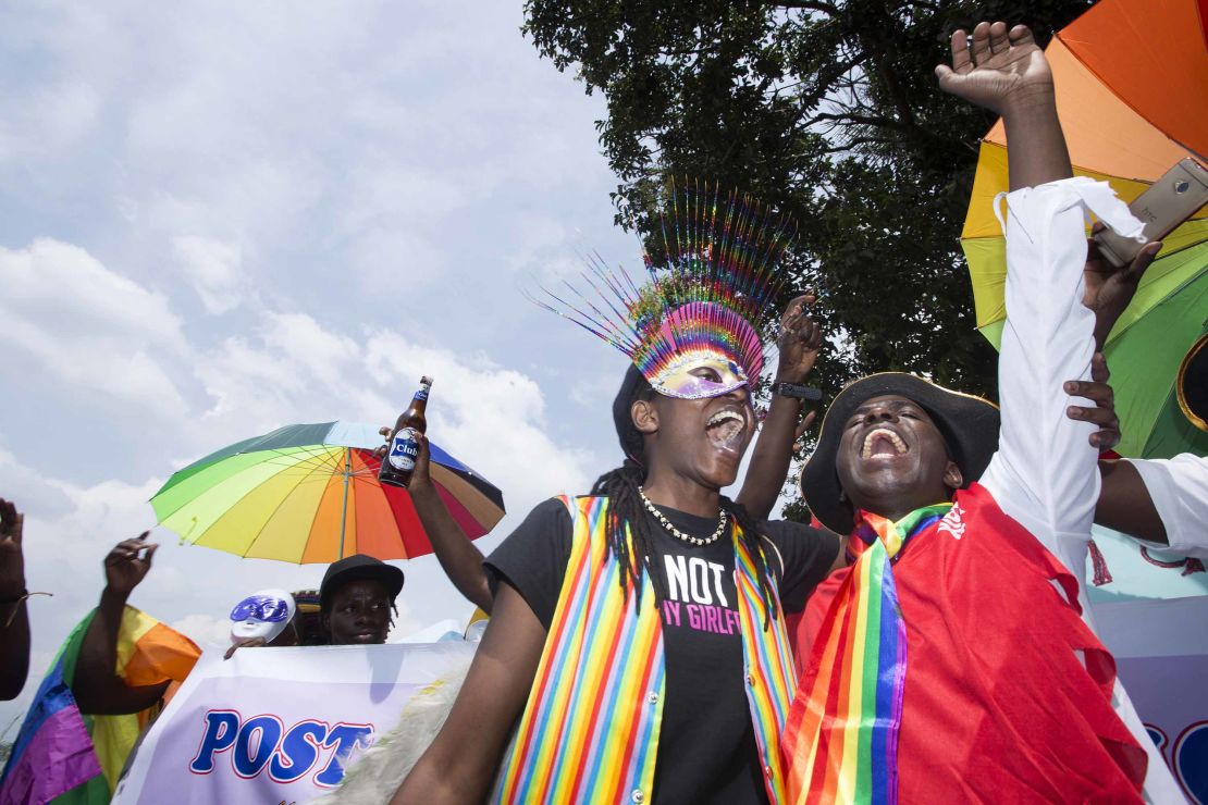 Nabagesera says if she left Uganda she would be abandoning the LGBT community.