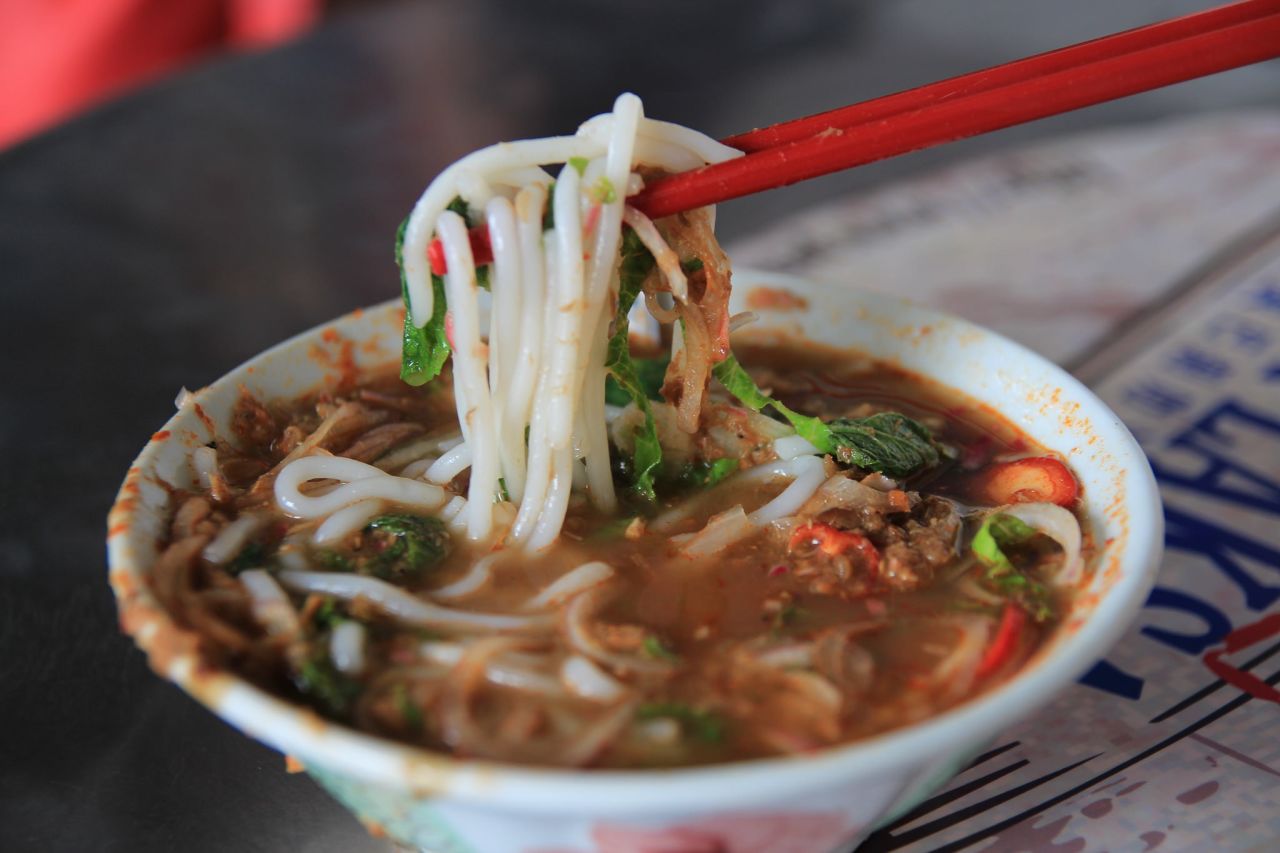 <strong>Penang assam laksa, Malaysia</strong>: Malaysia's favorite dish is a noodle-based fish dish -- spicy and delicious.
