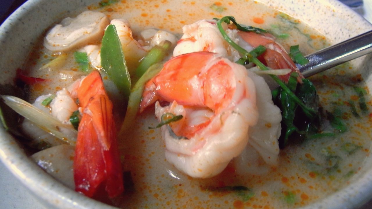 <strong>Tom yum goong, Thailand</strong>: This Thai soup mixes sour, salty, sweet and spicy flavors to maximum effect.
