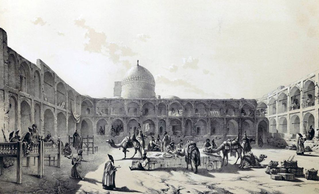 The Abassi was once a stop for Silk Road traders.