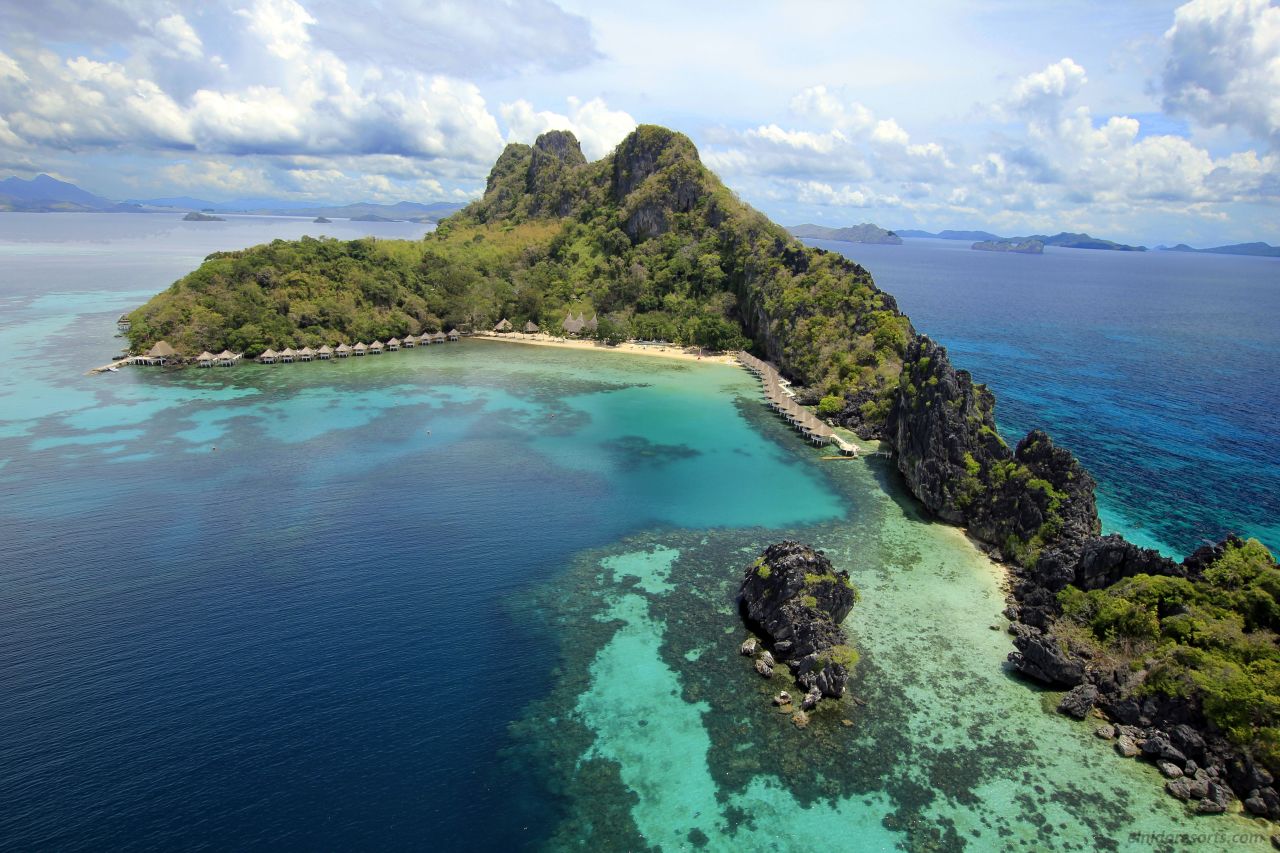<strong>Apulit Island, El Nido: </strong>Situated on the eastern coast of Palawan in lesser-frequented Taytay Bay, this eco-adventure spot is surrounded by imposing limestone cliffs.