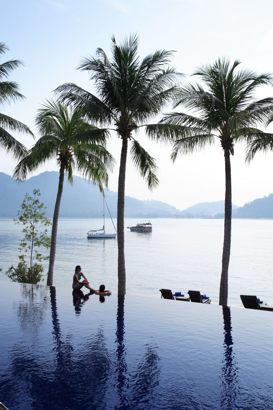 Pangkor Laut guests get their own two million-year-old rainforest to play around in.