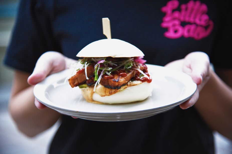 <strong>Little Bao: </strong>Award-wining chef May Chow is behind Little Bao -- a contemporary take on traditional Chinese 'bao," which are essentially bun sandwiches.