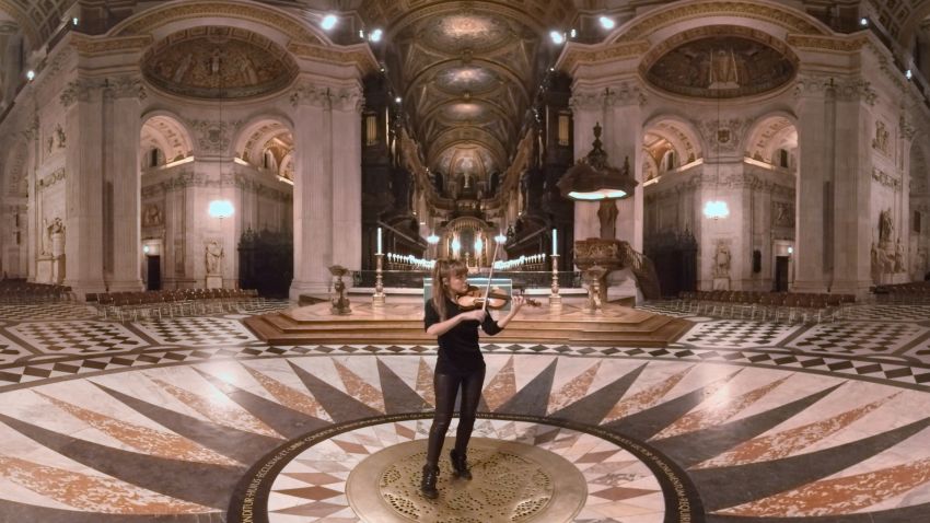 st pauls cathedral violin VR