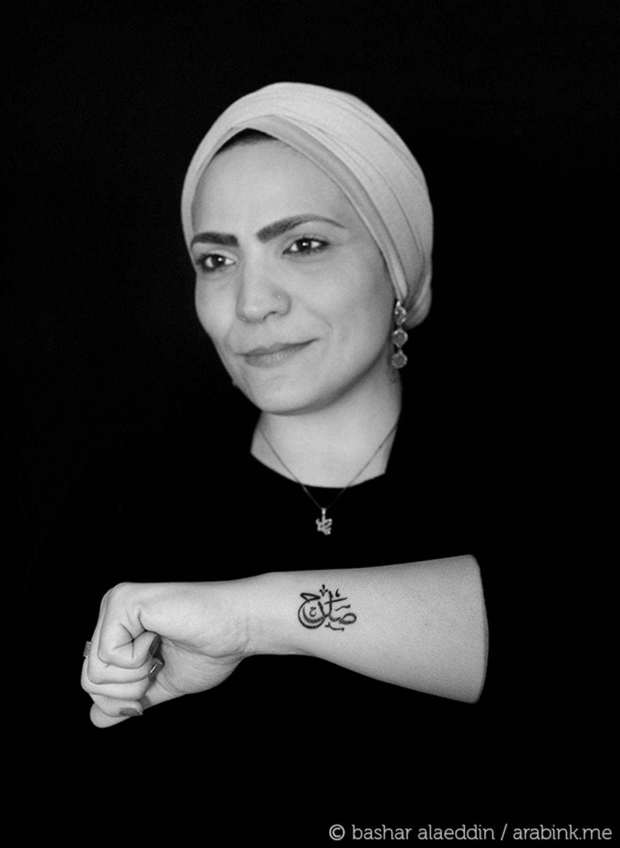 Marisol Razick's first Arabic tattoo was to remember her father. 