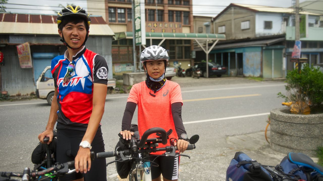Taiwan's Route No.1 attracts cyclists of all ages.
