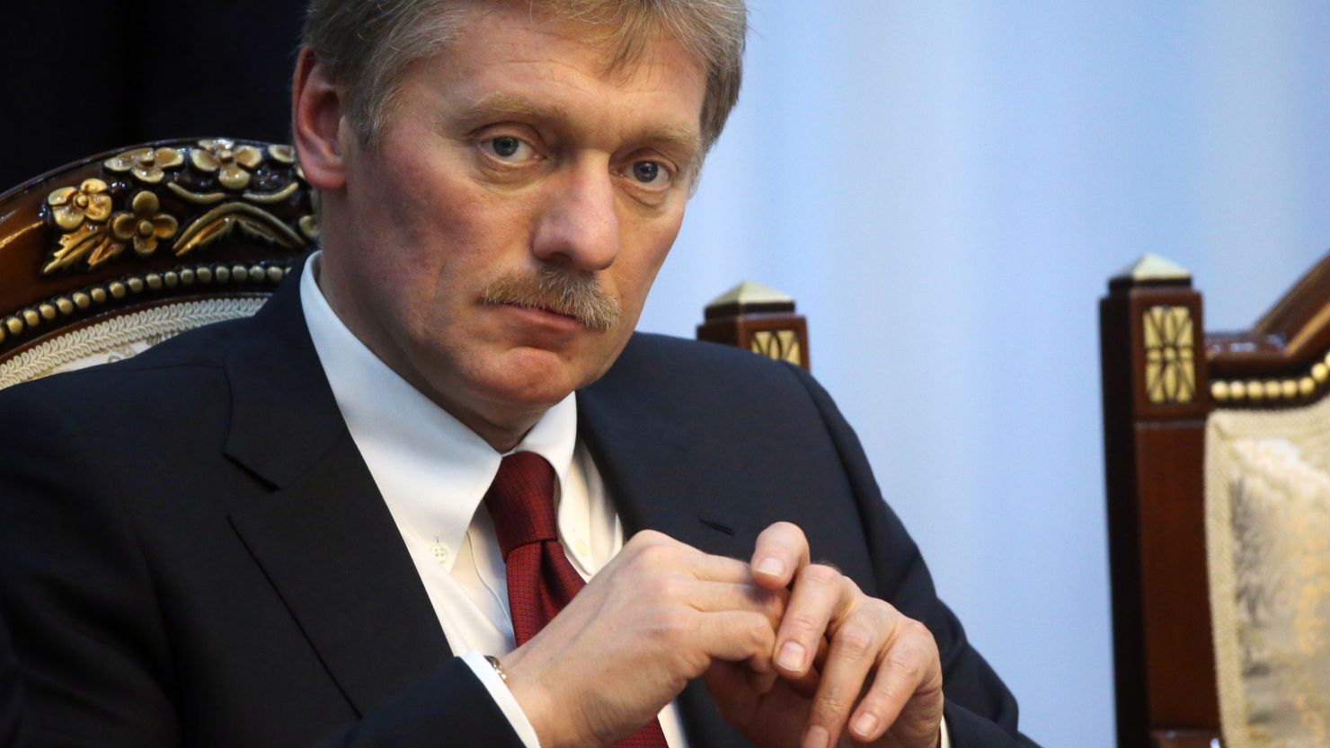 Dmitry Peskov, the spokesman for Russian President Vladimir Putin