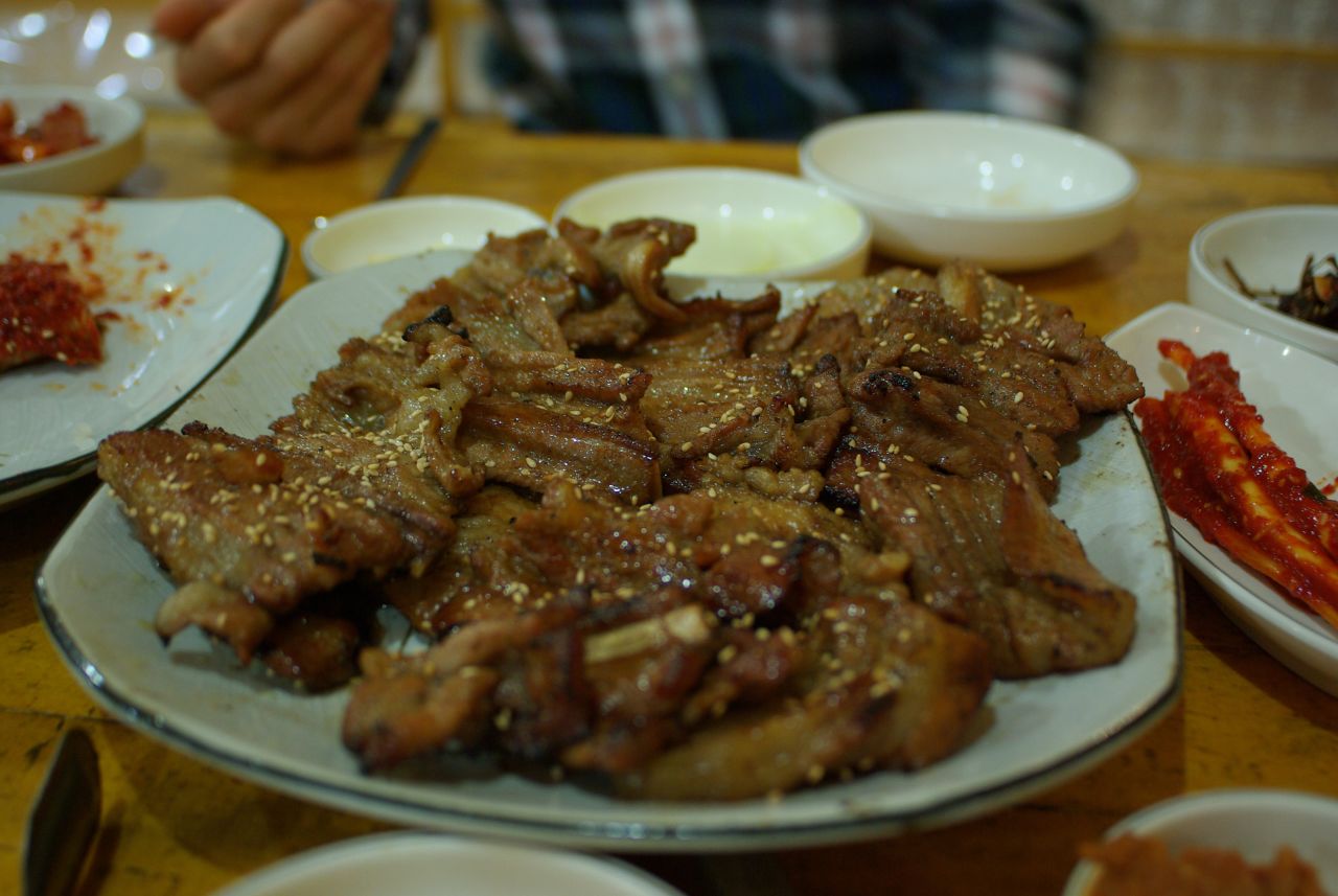 Korean grilled ribs.