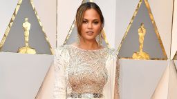 HOLLYWOOD, CA - FEBRUARY 26:  Chrissy Teigen arrives at the 89th Annual Academy Awards at Hollywood & Highland Center on February 26, 2017 in Hollywood, California.  (Photo by Steve Granitz/WireImage)