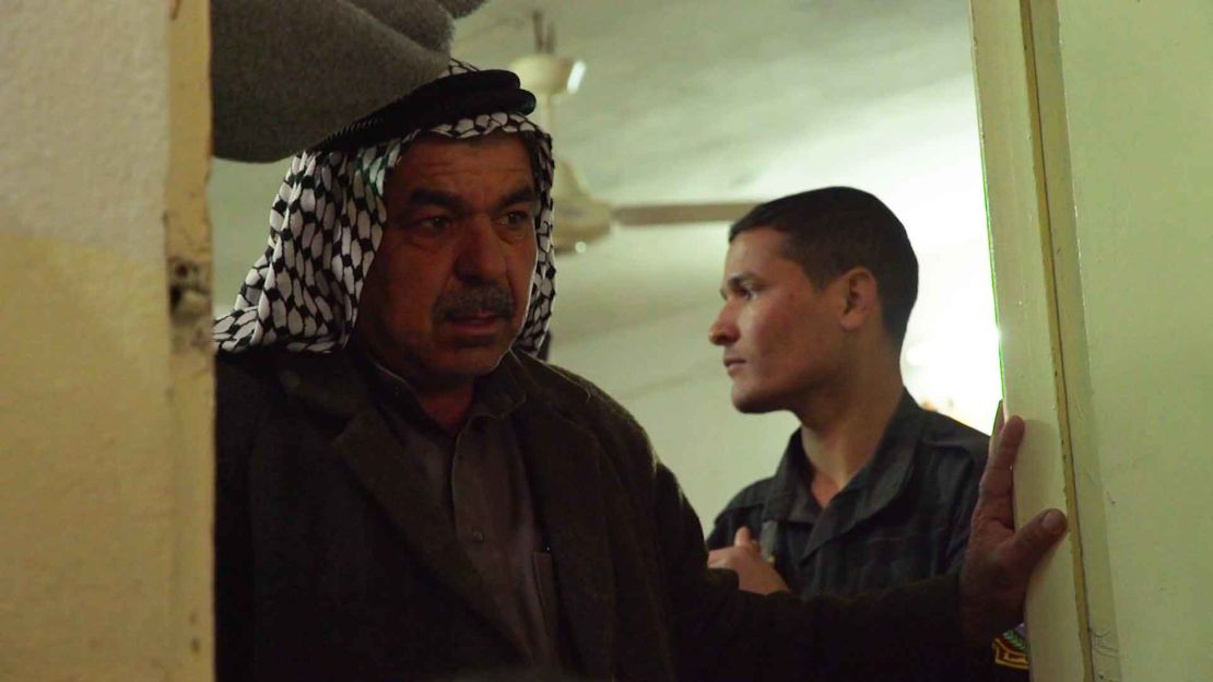 Abu Yassin's son was shot dead on a rooftop near where Arwa and Brice were sheltering.