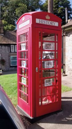 <strong>History lesson: </strong>This phone box is in a place of historic interest, Tideswell in central England's  Derbyshire country, so it's been converted into a tourist information center. 