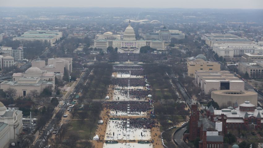 The National Park Service released files of images from the last three Presidential Inaugurations, in response to Freedom of Information Act requests from multiple media outlets.The NPS images include aerial photographs, ground shots and images from concerts and parades from the last three inaugurations.