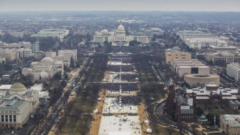 Donald Trump's inauguration, 2017.