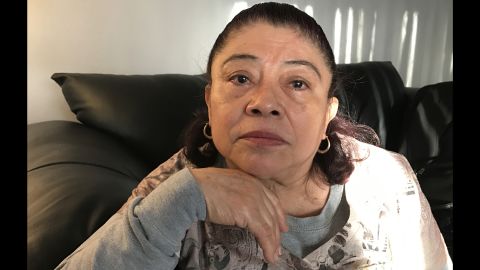 Francisca Lino's mother-in-law, Maria Burciaga, fears what would happen to their family if her son's wife were deported.