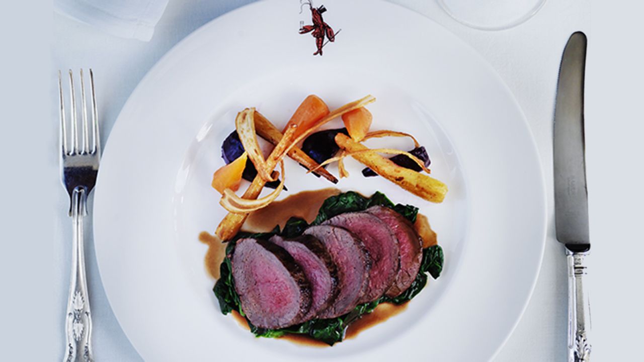 In addition to oysters, Rhug Estate beef is another star item on Wiltons' menu.